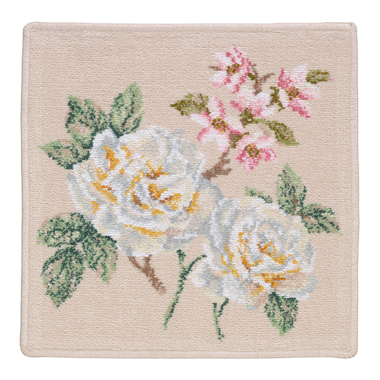 Vanilla Rose — немецкий текстиль FEILER для дома из шенилла